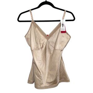 Spanx Simplicity Shaping Beige Lingerie Strap Cami Top XL New